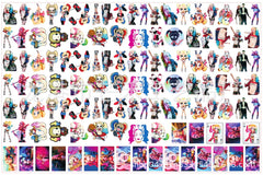 DIY Harley Quinn Acrylic Figurines Kit for Kids - Customizable Anime Characters