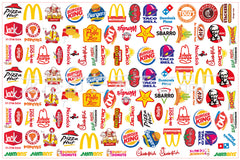 DIY Fast Food Acrylic Figurines Kit for Kids - Customizable Anime Characters