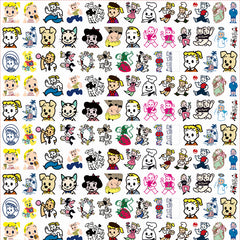 DIY Osamu Harada Acrylic Figurines Kit for Kids - Customizable Anime Characters