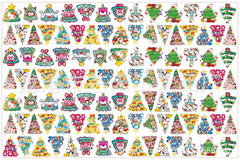 DIY Christmas Stacking Game Acrylic Figurines Kit for Kids - Customizable Anime Characters