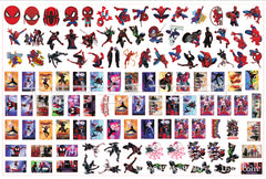 DIY Spider-Man Acrylic Figurines Kit for Kids - Customizable Anime Characters