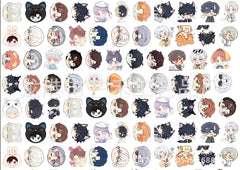 DIY Love And Producer Acrylic Figurines Kit for Kids - Customizable Anime Characters