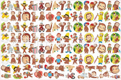 DIY Curious George Acrylic Figurines Kit for Kids - Customizable Anime Characters