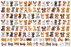 DIY Dog Acrylic Figurines Kit for Kids - Customizable Anime Characters