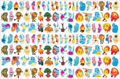 DIY Crazy Element City Acrylic Figurines Kit for Kids - Customizable Anime Characters