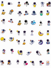 DIY Astronaut Acrylic Figurines Kit for Kids - Customizable Anime Characters