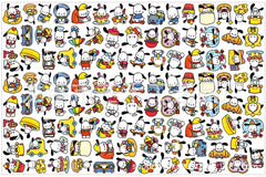 DIY Hand Drawn Pochacco 2.0 Acrylic Figurines Kit for Kids - Customizable Anime Characters