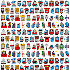 DIY Thomas The Tank Engine Acrylic Figurines Kit for Kids - Customizable Anime Characters