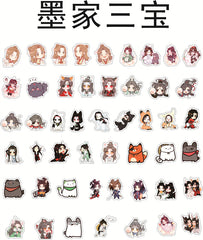 DIY Mo Xiang Tong Xiu Trilogy Acrylic Figurines Kit for Kids - Customizable Anime Characters