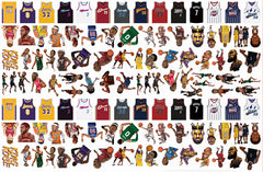 DIY Nba Players Acrylic Figurines Kit for Kids - Customizable Anime Characters