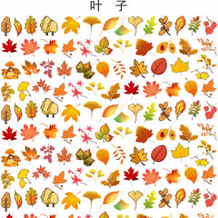 DIY Leaves Acrylic Figurines Kit for Kids - Customizable Anime Characters