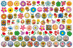 DIY Flower Acrylic Figurines Kit for Kids - Customizable Anime Characters