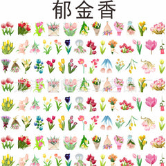 DIY Tulip Acrylic Figurines Kit for Kids - Customizable Anime Characters