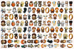 DIY The Lord Of The Rings Acrylic Figurines Kit for Kids - Customizable Anime Characters