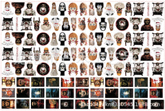 DIY Annabelle Acrylic Figurines Kit for Kids - Customizable Anime Characters