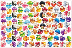 DIY Mushroom Acrylic Figurines Kit for Kids - Customizable Anime Characters