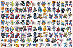 DIY Horror Stitch Acrylic Figurines Kit for Kids - Customizable Anime Characters