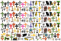 DIY Cross Acrylic Figurines Kit for Kids - Customizable Anime Characters