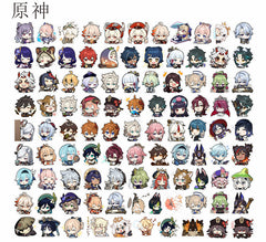 DIY Genshin Impact 2 Acrylic Figurines Kit for Kids - Customizable Anime Characters
