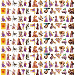 DIY Rapunzel Acrylic Figurines Kit for Kids - Customizable Anime Characters