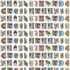 DIY psychological Themes Of Autism Acrylic Figurines Kit for Kids - Customizable Anime Characters