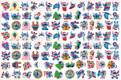 DIY Christmas Stitch Acrylic Figurines Kit for Kids - Customizable Anime Characters