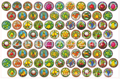 DIY Colorful Fruits Acrylic Figurines Kit for Kids - Customizable Anime Characters