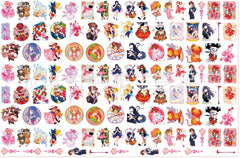 DIY Cardcaptor Sakura Acrylic Figurines Kit for Kids - Customizable Anime Characters