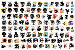 DIY Sanrio Chococat Acrylic Figurines Kit for Kids - Customizable Anime Characters