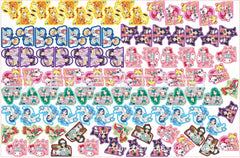 DIY Pretty Girls Sanrio With Colorful Edges 2 Acrylic Figurines Kit for Kids - Customizable Anime Characters