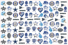 DIY Dallas Cowboys Acrylic Figurines Kit for Kids - Customizable Anime Characters