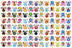 DIY Mickey Head Acrylic Figurines Kit for Kids - Customizable Anime Characters