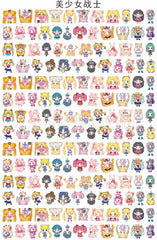 DIY Beautiful Girl Acrylic Figurines Kit for Kids - Customizable Anime Characters