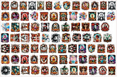 DIY Disney Halloween Acrylic Figurines Kit for Kids - Customizable Anime Characters