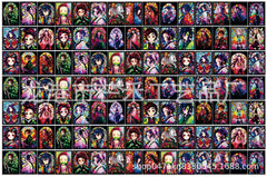 DIY Glass Demon Slayer Acrylic Figurines Kit for Kids - Customizable Anime Characters