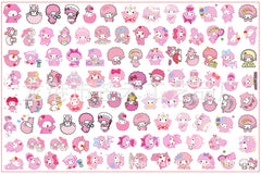 DIY Sanrio Piano Acrylic Figurines Kit for Kids - Customizable Anime Characters