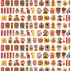 DIY God Of Wealth Acrylic Figurines Kit for Kids - Customizable Anime Characters