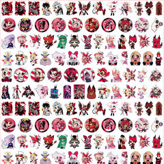 DIY Hazbin Hotel Acrylic Figurines Kit for Kids - Customizable Anime Characters