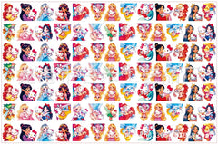 DIY Hello Kitty And Princess Acrylic Figurines Kit for Kids - Customizable Anime Characters