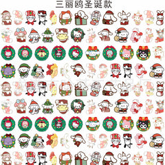 DIY Sanrio Christmas Edition Acrylic Figurines Kit for Kids - Customizable Anime Characters