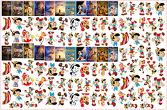 DIY Pinocchio Acrylic Figurines Kit for Kids - Customizable Anime Characters