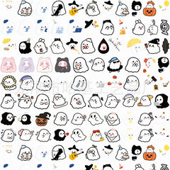 DIY Little Ghost Acrylic Figurines Kit for Kids - Customizable Anime Characters