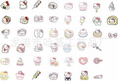 DIY Kitty 3 Revengers Acrylic Figurines Kit for Kids - Customizable Anime Characters