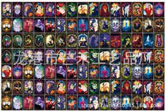 DIY Villain Tarot Cards Acrylic Figurines Kit for Kids - Customizable Anime Characters