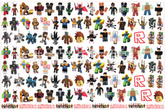 DIY Roblox Acrylic Figurines Kit for Kids - Customizable Anime Characters