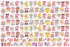 DIY Sanrio Rocking Horse Acrylic Figurines Kit for Kids - Customizable Anime Characters