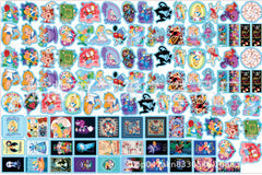 DIY Alice With Colorful Edges Acrylic Figurines Kit for Kids - Customizable Anime Characters