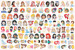 DIY Disney Princess Acrylic Figurines Kit for Kids - Customizable Anime Characters
