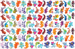 DIY Chameleon Acrylic Figurines Kit for Kids - Customizable Anime Characters