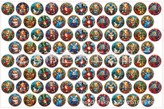 DIY Glass Alice Acrylic Figurines Kit for Kids - Customizable Anime Characters